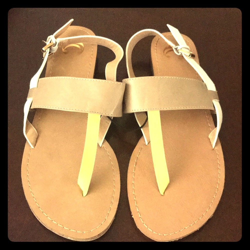 Strapped sandals